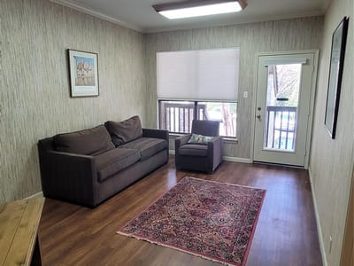 Primary bedroom at 4131 Spicewood Springs RD Unit #D3 - Spicewood Forest Office Condom, Austin, TX