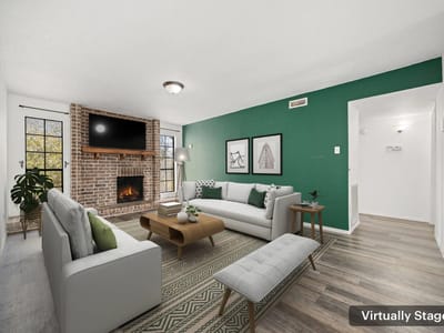 Kitchen at 4159 Steck Ave Unit #235 - 2 bed 2 bath home