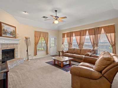 Living area at 418 Keenland DR - 4 bed 2 bath home