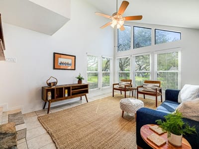 Primary bedroom at 42 Cypress PT - 2 bed 2 bath home