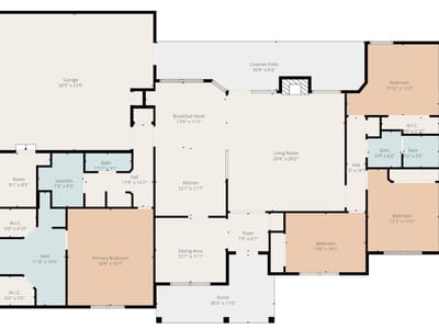 Property photo 4 at 420 Rundberg DR - 4 bed 2 bath home