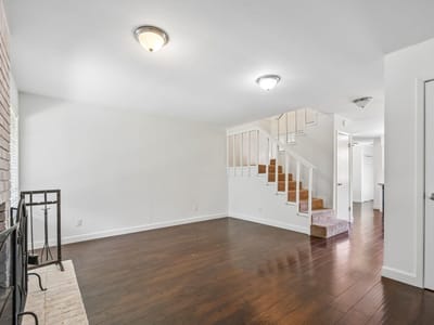 Primary bedroom at 4202 Hudson Bend RD Unit #B - 2 bed 1 bath home