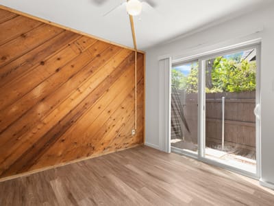 Primary bedroom at 4205 Speedway Ave Unit #107 - 1 bed 1 bath home