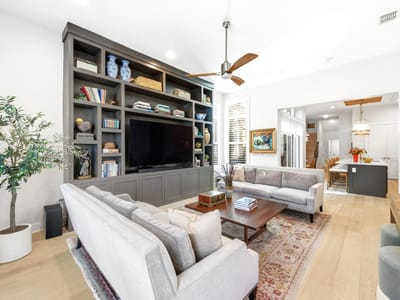 Living area at 4209 Elevator Dr - 3 bed 2 bath home