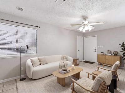 Kitchen at 421 W San Antonio ST Unit #A2 - 2 bed 1 bath home