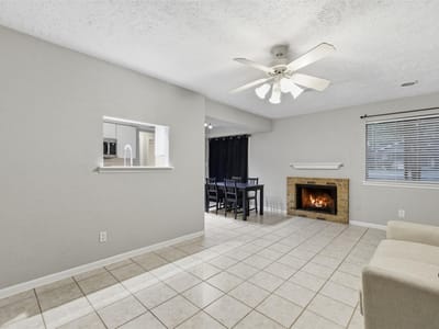 Primary bedroom at 421 W San Antonio ST Unit #A2 - 2 bed 1 bath home