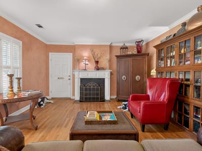 Primary bedroom at 4214 Sinclair Ave - 3 bed 2 bath home