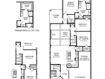 Living area at 425 Blue Vervain TRL - 4 bed 3 bath home