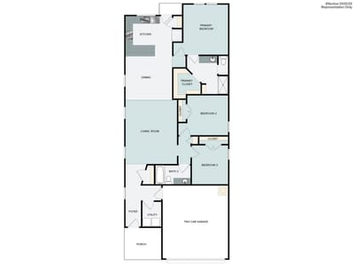 Living area at 425 Rear Boot Way - 3 bed 2 bath home