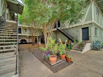 Living area at 4306 Avenue A Unit #105 - 2 bed 1 bath home