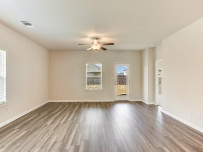 Living area at 4308 Texoma DR - 3 bed 2 bath home