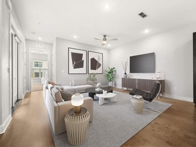 Living area at 4325 Jackson Ave Unit #2202 - 2 bed 2 bath home