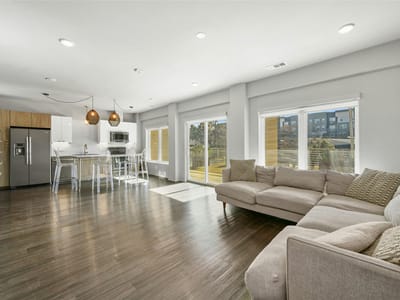 Primary bedroom at 4361 S Congress Ave Unit #129 - 2 bed 2 bath home
