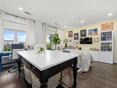 Primary bedroom at 4361 S Congress Ave Unit #427 - 1 bed 1 bath home