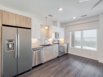 Living area at 4361 S Congress Ave Unit #527 - 1 bed 1 bath home