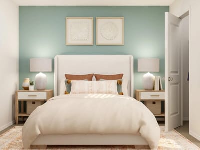 Primary bedroom at 438 Sormonne LOOP - 3 bed 2 bath home