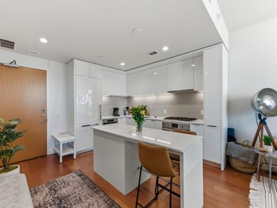 Bathroom at 44 East Ave Unit #1503 - 1 bed 1 bath home