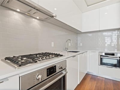 Kitchen at 44 East Ave Unit #1509 - 2 bed 2 bath home