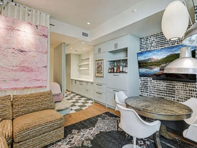 Kitchen at 44 East Ave Unit #1706 - 1 bed 1 bath home