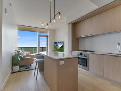 Kitchen - 44 East Ave Unit #1909 Kitchen at 44 East Ave Unit #1909 - 2 bed 2 bath home