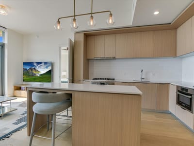 Primary bedroom - 44 East Ave Unit #1909 Primary bedroom at 44 East Ave Unit #1909 - 2 bed 2 bath home