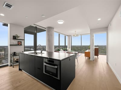 Kitchen - 44 East Ave Unit #2110 Kitchen at 44 East Ave Unit #2110 - 2 bed 2 bath home