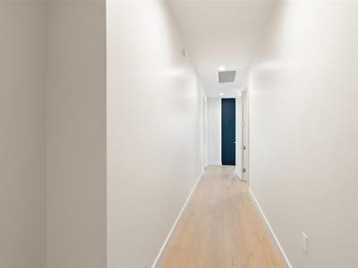Living area at 44 East Ave Unit #2307 - 2 bed 2 bath home