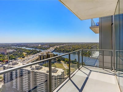 Kitchen at 44 East Ave Unit #2408 - 2 bed 2 bath home