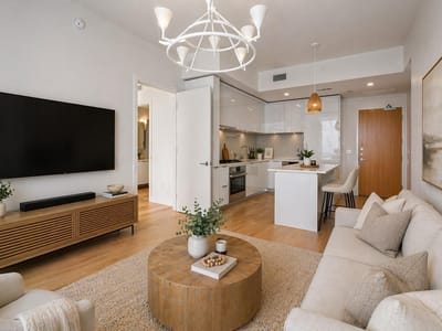 Bathroom at 44 East Ave Unit #2509 - 2 bed 2 bath home