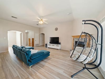 Primary bedroom at 4404 Captain DR - 3 bed 2 bath home