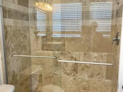 Primary bedroom at 4404 Travis Country CIR Unit #G4 - 3 bed 2 bath home