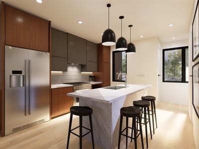 Primary bedroom at 4413 Banister Ln Unit #BLDG 1 - UNIT 101 - 3 bed 3 bath home