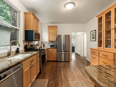 Primary bedroom at 4413 Bellvue Ave - 4 bed 2 bath home