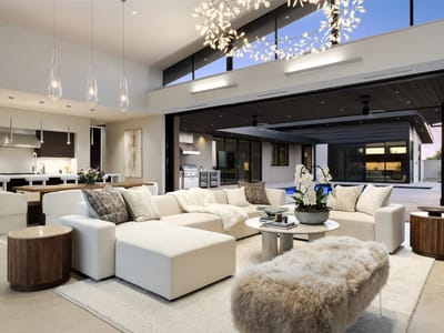 Living area at 4416 AMARRA Dr - 5 bed 6 bath home