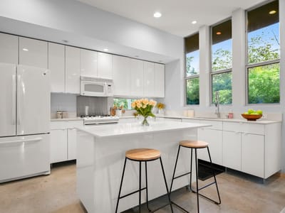 Kitchen at 4418 Hank Ave Unit #3 - 2 bed 2 bath home