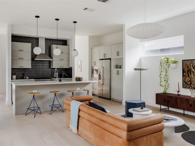 Living area at 4425 Jinx Ave Unit #1 - 4 bed 2 bath home