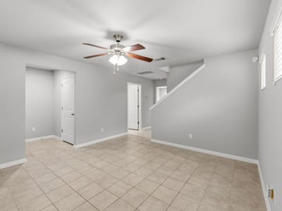 Living area at 444 S Brook DR - 3 bed 2 bath home