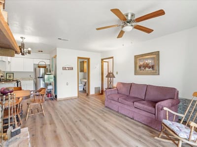 Living area at 45 Cypress Fairway VLG - 1 bed 2 bath home