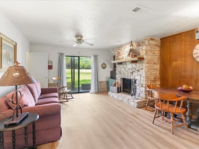 Kitchen at 45 Cypress Fairway VLG - 1 bed 2 bath home