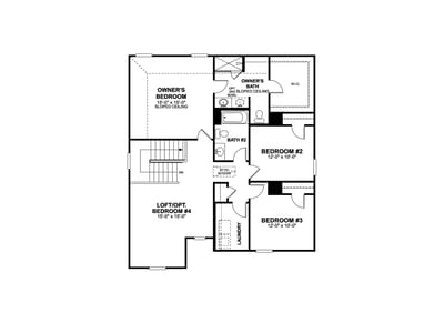 Kitchen at 4500 Bridal Veil Dr - 3 bed 2 bath home
