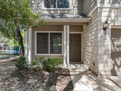 Kitchen at 4501 Whispering Valley Dr Unit #29 - 2 bed 2 bath home