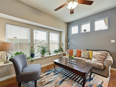 Primary bedroom at 4507 E Esper LN Unit #300 - 3 bed 2 bath home