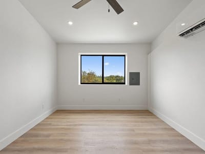 Primary bedroom at 451 Farrell Rd Unit #301B - Farrell Lane Flex Space Condo, Dripping Springs, TX