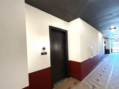 Primary bedroom at 4510 Terry-O Ln Unit #406 - 1 bed 1 bath home