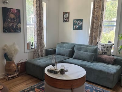 Kitchen at 4525 Avenue D Unit #2 - 1 bed 1 bath home