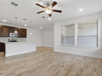 Living area at 460 Parkline DR Unit #34B - 3 bed 2 bath home