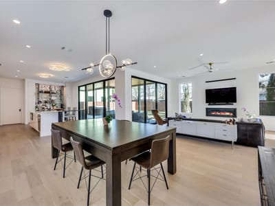 Living area at 4600 Gillis St - 3 bed 3 bath home