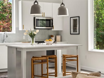 Kitchen at 4604 Banister LN Unit #A - 3 bed 3 bath home