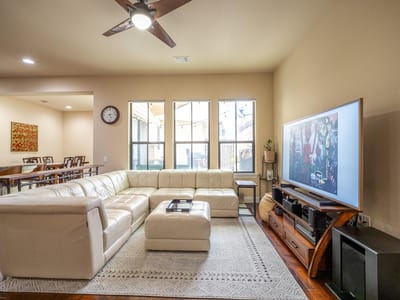 Living area at 4617 Page ST - 4 bed 3 bath home