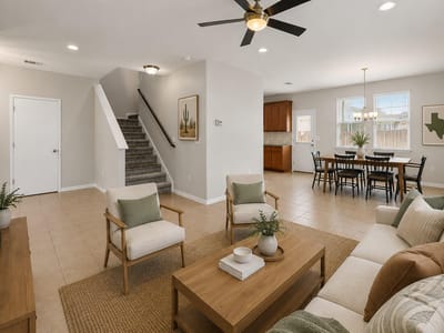 Living area at 467 Twisted Oaks LN - 3 bed 2 bath home